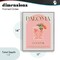Stupell Industries Stylish Retro Paloma Framed Giclee, design by Lil' Rue